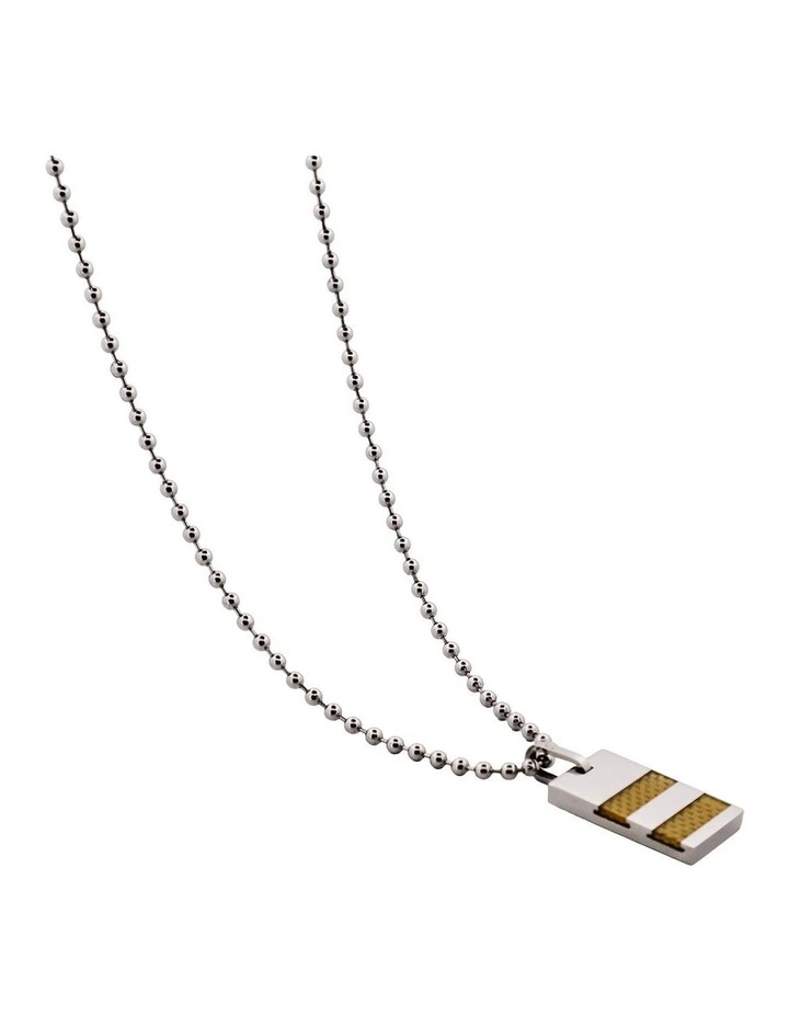 Stainless Steel Fibreglass Tag Pendant & 55cm Ball Chain image 4