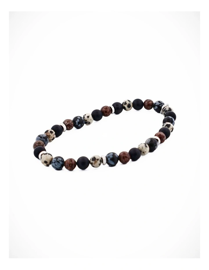 Multi Coloured Agate Bead Bracelet image 2