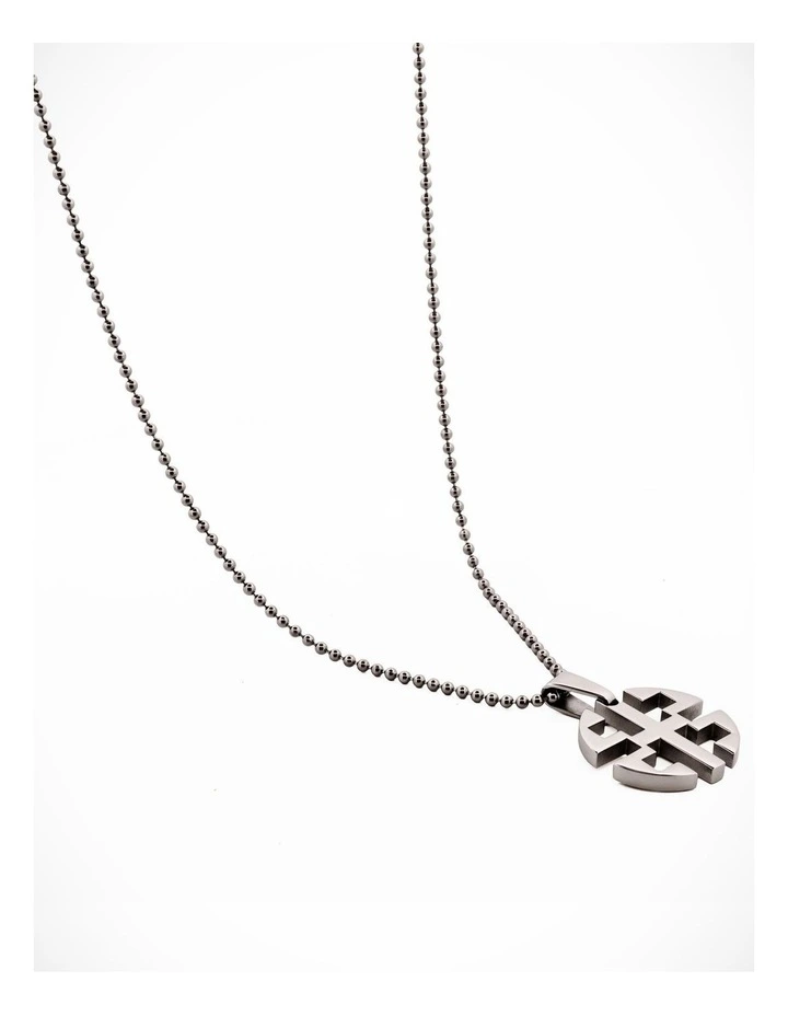Stainless Steel Chinese Symbol Pendant image 1