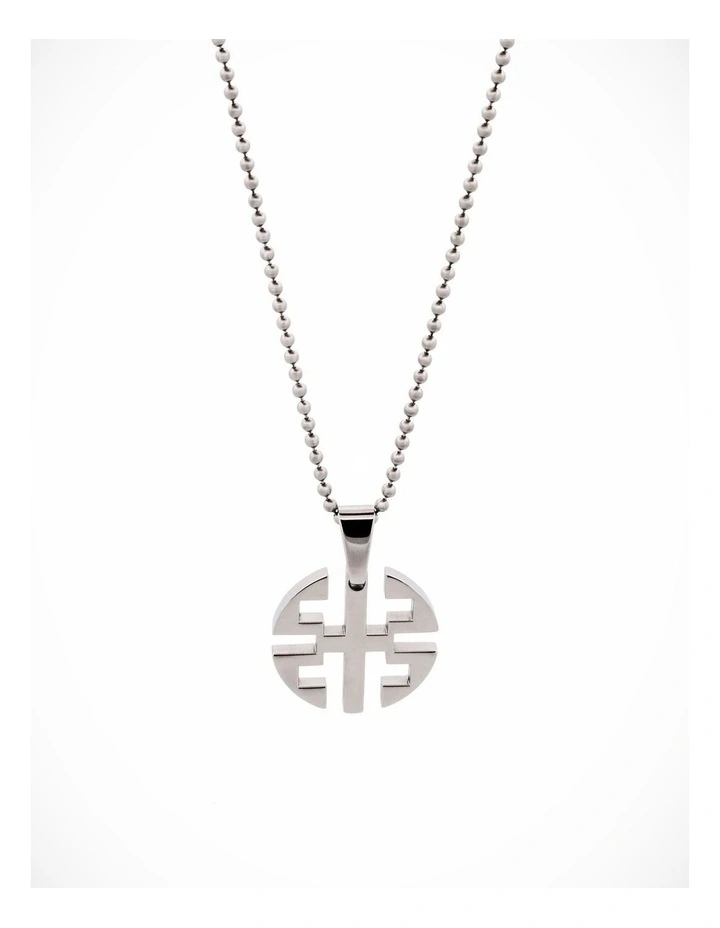 Stainless Steel Chinese Symbol Pendant image 3