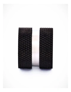 Steel Ion Plated Black Gold Mesh Bead