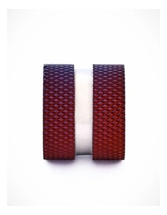 Steel Ion Plated Purple Bead