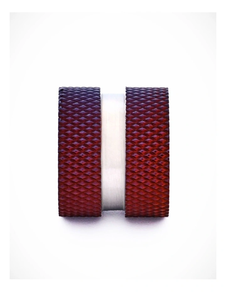 Steel Ion Plated Purple Bead image 1