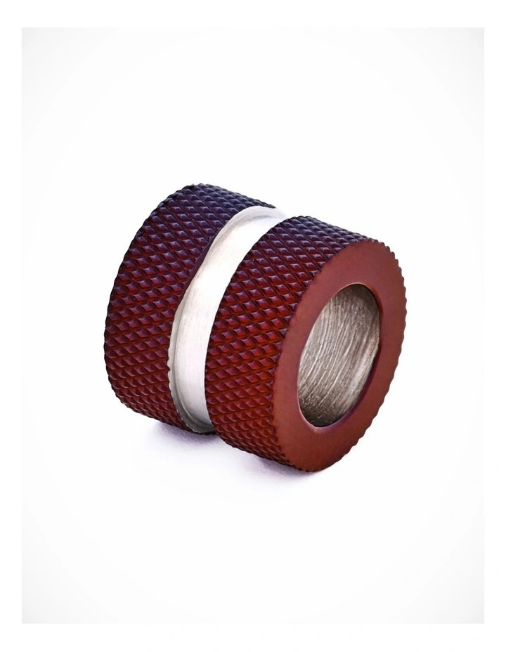 Steel Ion Plated Purple Bead image 3
