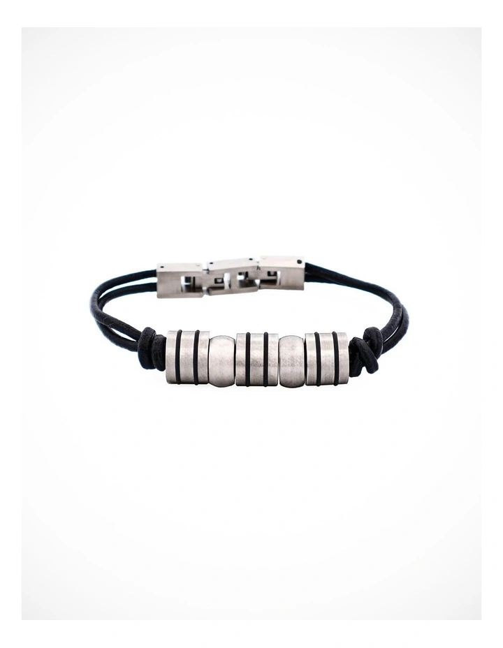 Stainless Steel Beaded Bracelet image 1