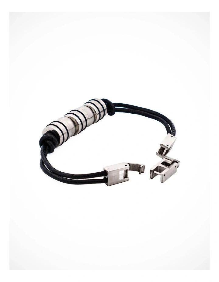 Stainless Steel Beaded Bracelet image 3