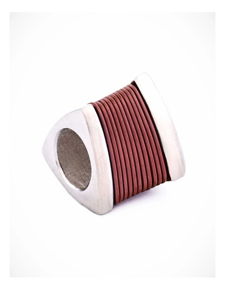 Steel Ion Plated Brown Bead image 3