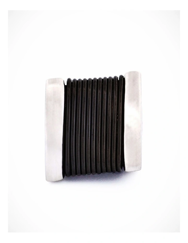 Steel Ion Plated Black Bead image 1
