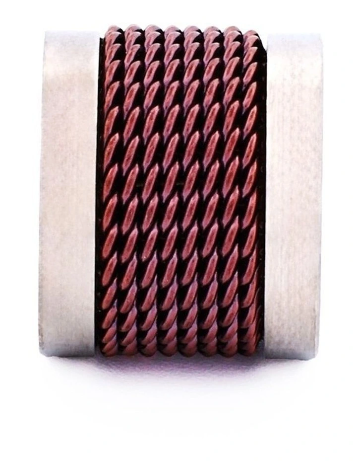 Steel Ion Plated Purple Bead image 1
