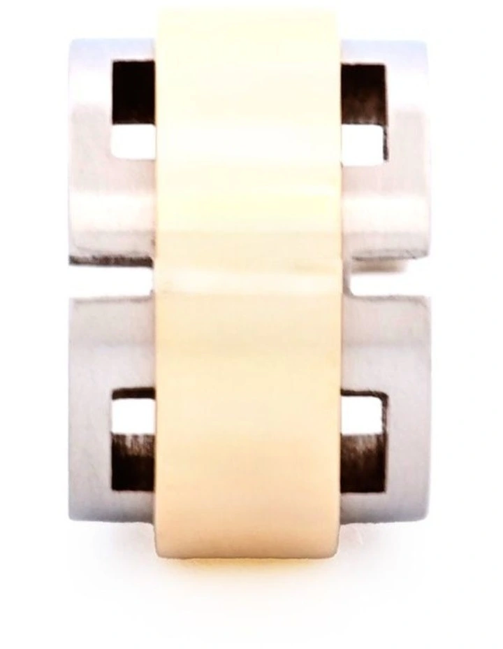 Steel Ion Plated Gold Bead image 1