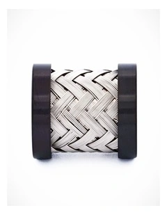 Stainless Steel Ion Plated Black Bead