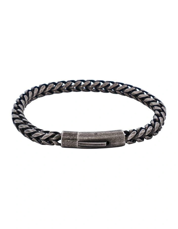 Ion Antique Plated Link Stainless Steel Chain Bracelet image 1