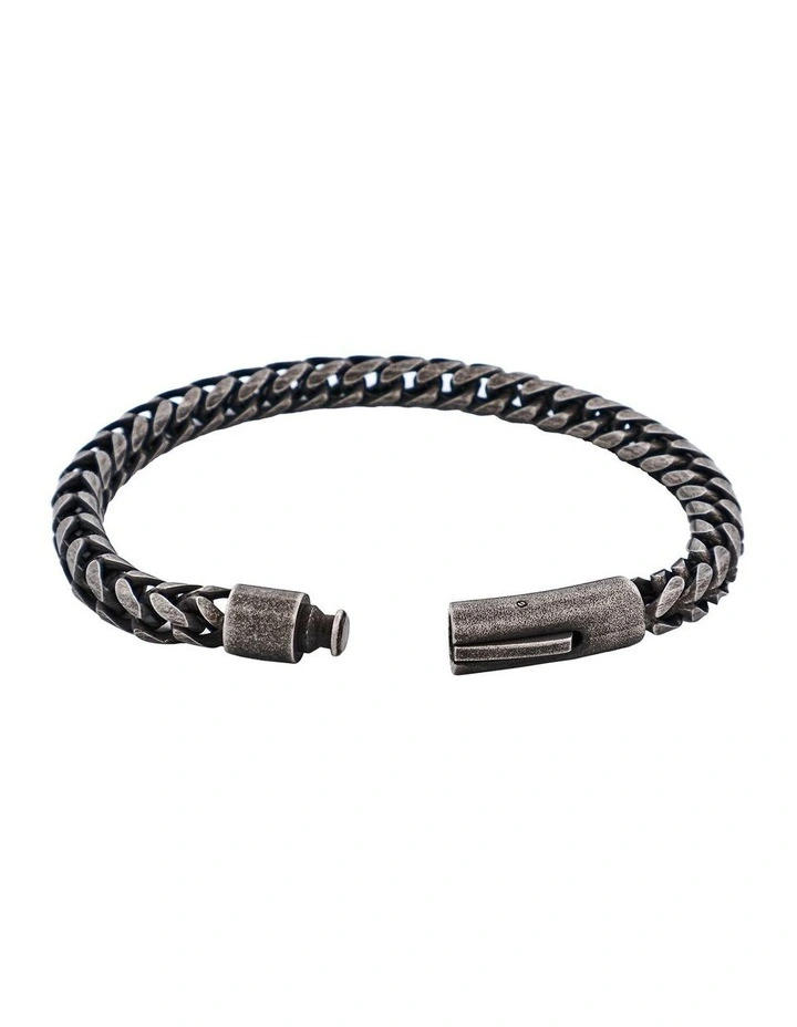 Ion Antique Plated Link Stainless Steel Chain Bracelet image 5