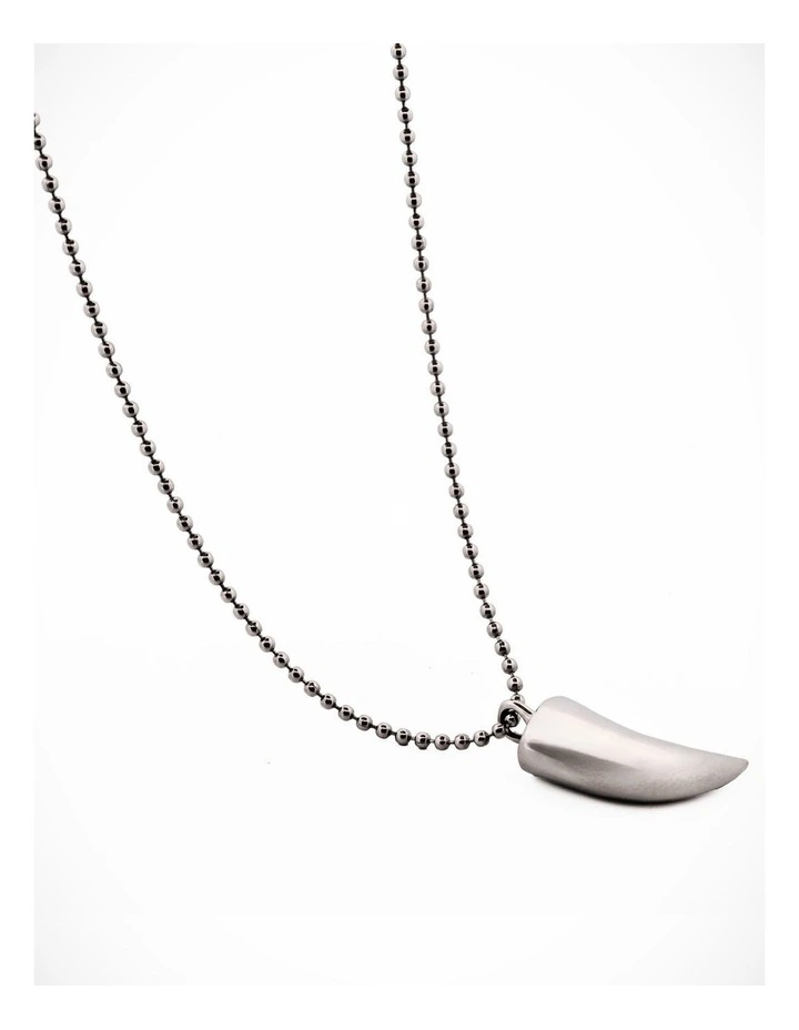 Stainless Steel Shark Tooth Pendant image 3