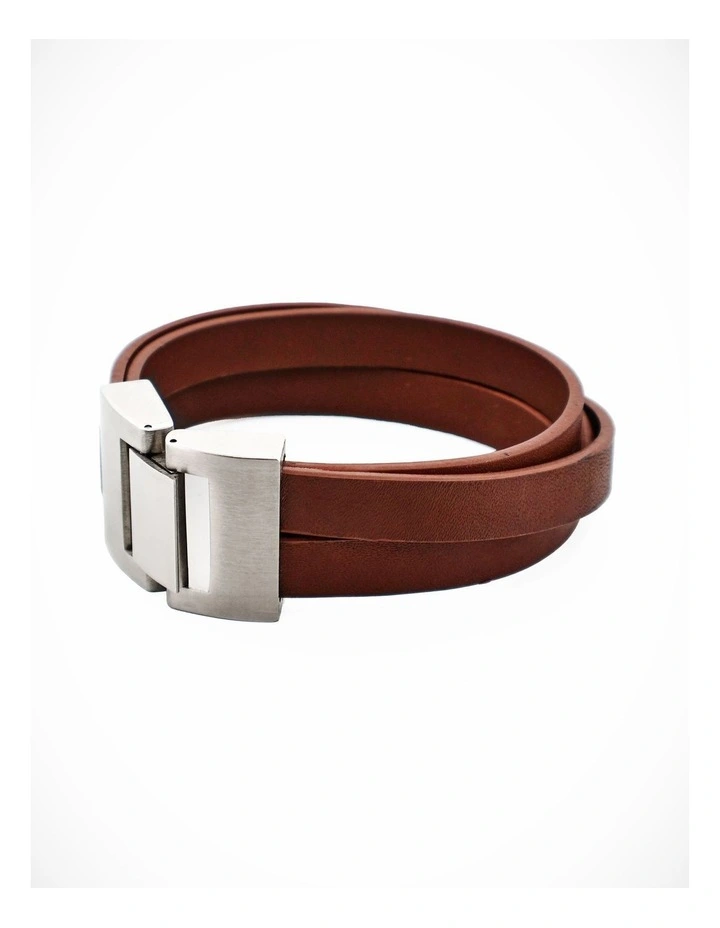 Brown Leather Bracelet image 3