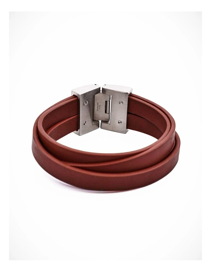 Brown Leather Bracelet image 4