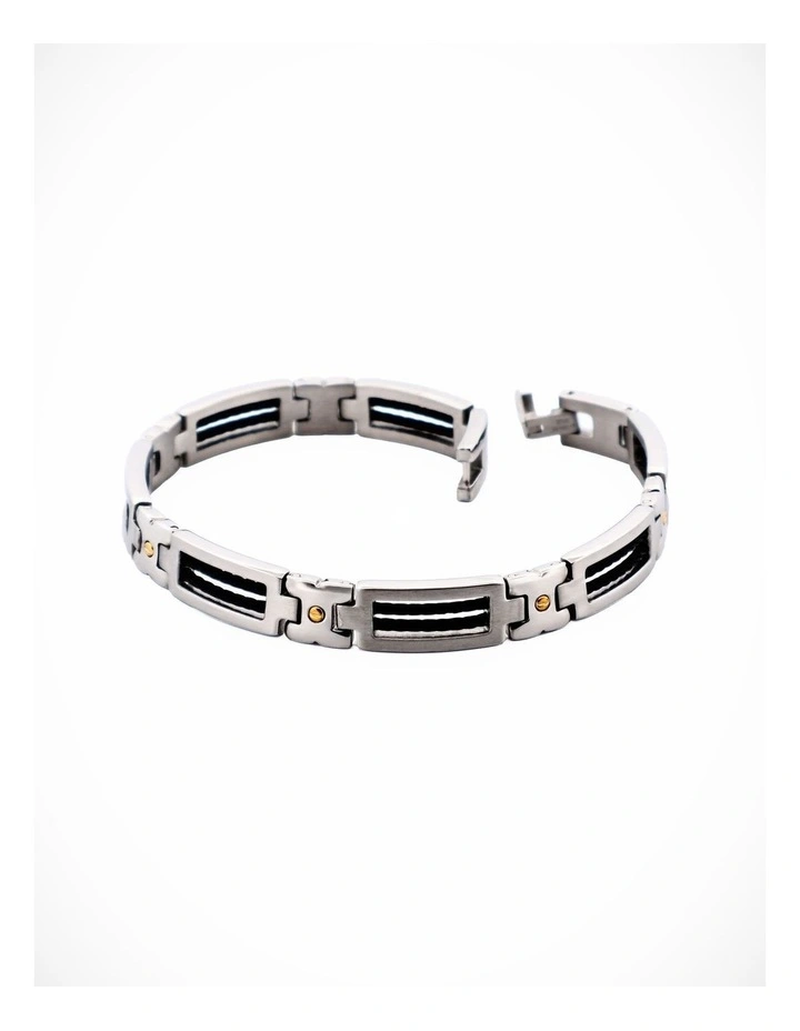 Steel Cable Wire Gold Bracelet image 4