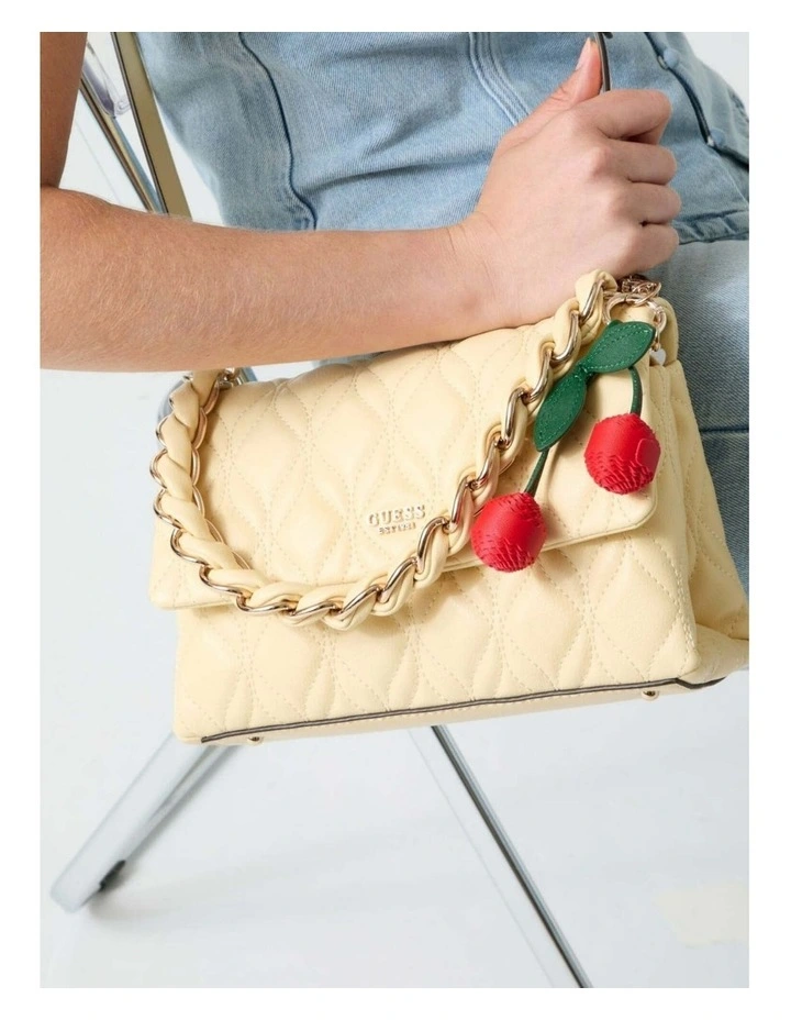 Cherries Keychain in Red image 2