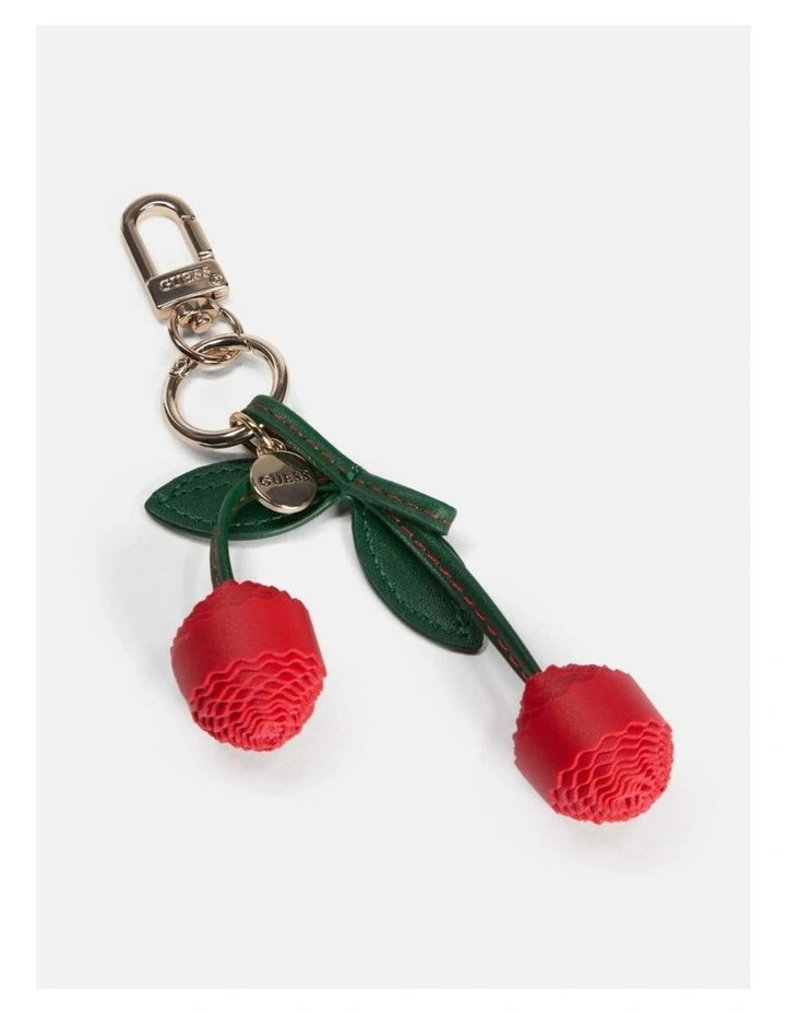 Cherries Keychain in Red image 3