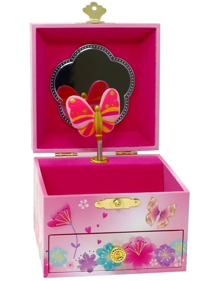 Fairy Butterfly Friends Small Musical Jewellery Box image 1