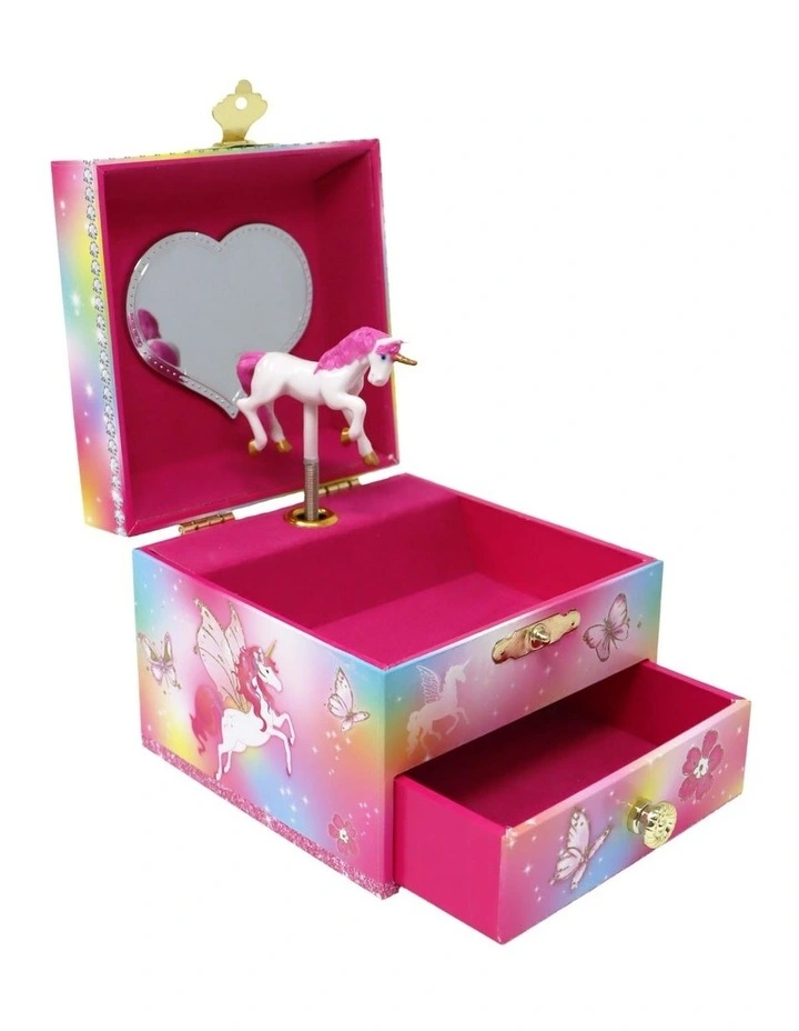 Dreamland Unicorn Small Musical Jewellery Box image 3