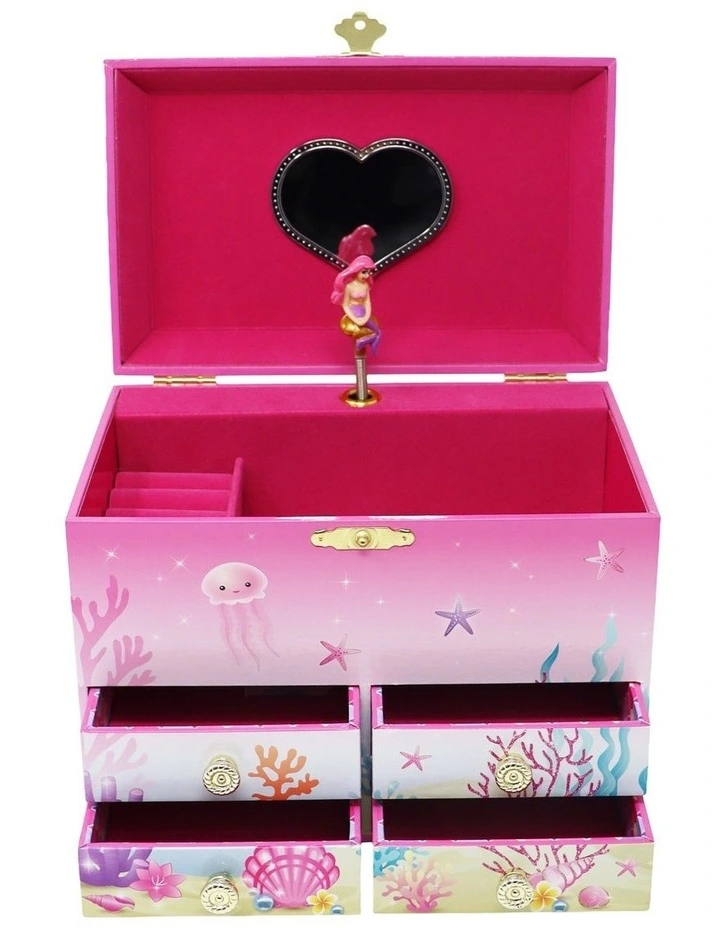 Mermazing Mermaid Medium Musical Jewellery Box image 2