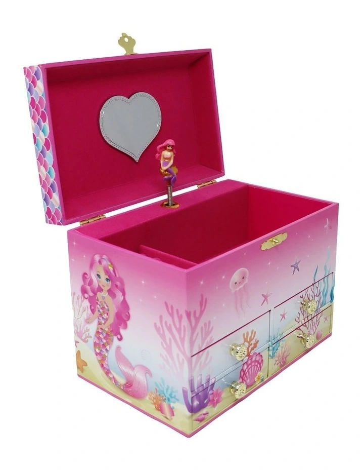 Mermazing Mermaid Medium Musical Jewellery Box image 3