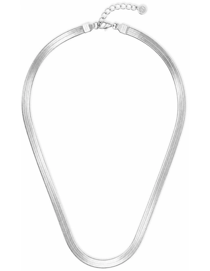 5mm Snake Chain Necklace - Silver Plated image 2