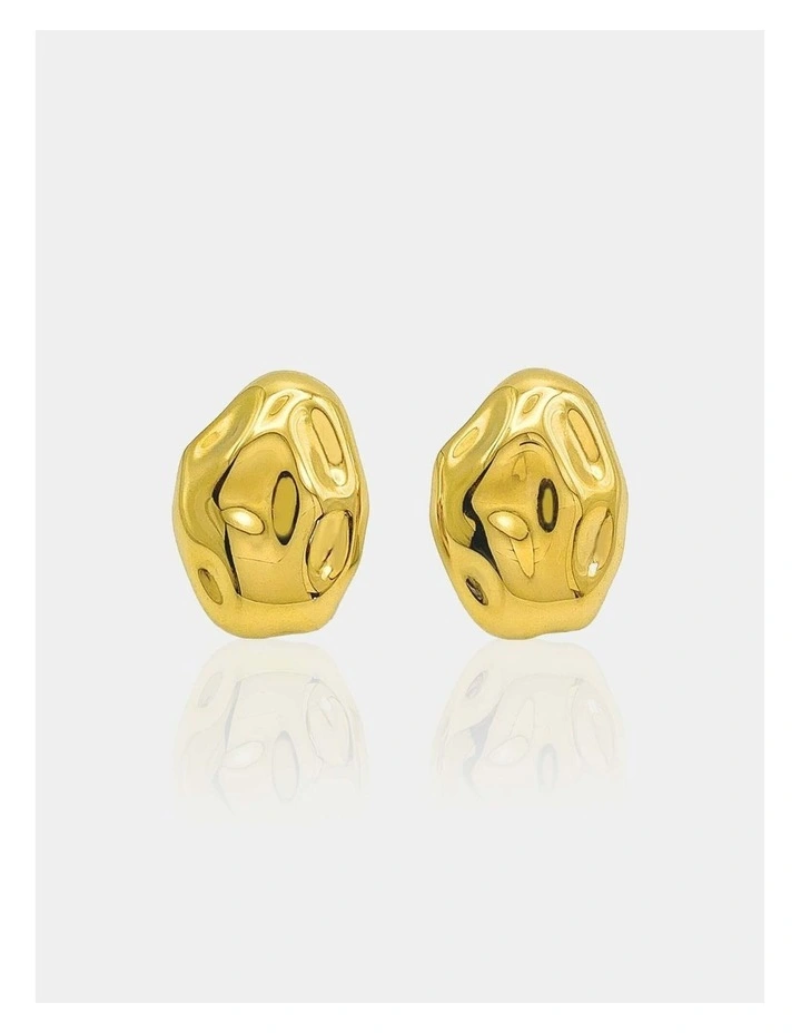 Aurelia Pebble Statement Earrings image 1