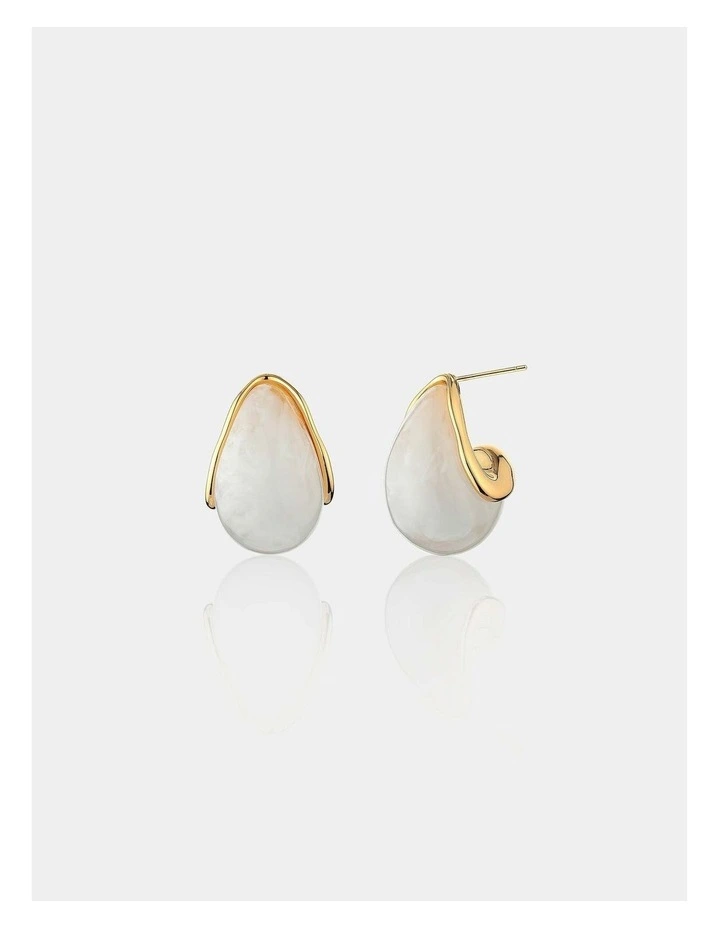 Vera Acrylic Cloud Earrings image 1