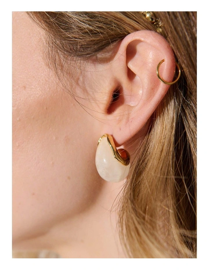 Vera Acrylic Cloud Earrings image 2
