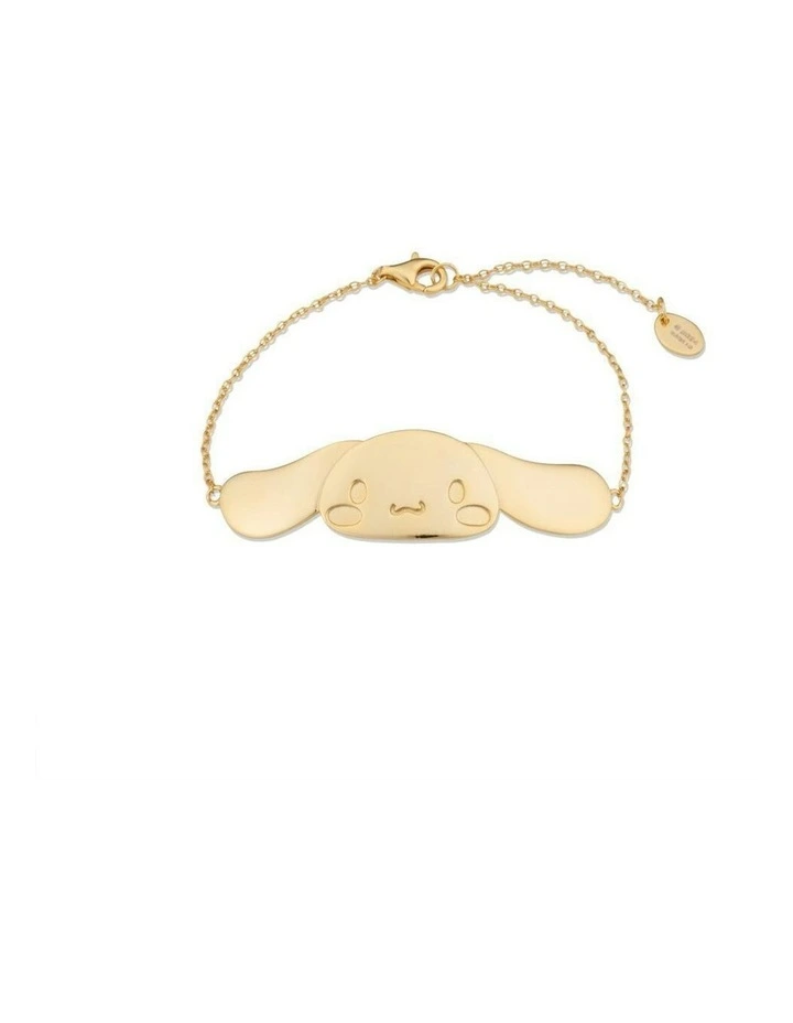 Couture Kingdom Sanrio Precious Metal Cinnamoroll Bracelet 210mm Large Gold image 1