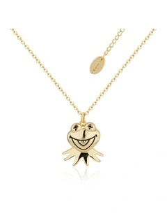Couture Kingdom Disney The Muppets Kermit the Frog Fashion Necklace Gold