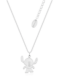 Couture Kingdom Disney Lilo & Stitch Ohana Necklace Accessory 52cm Silver