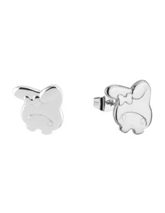 Couture Kingdom Sanrio Precious Metal My Melody Fashion Stud Earrings Silver
