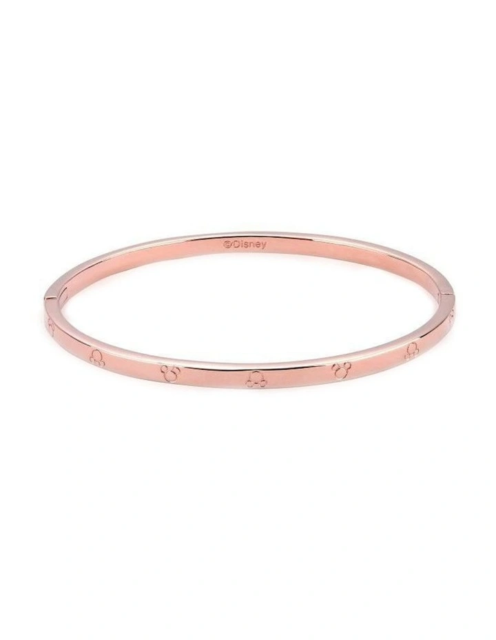 Couture Kingdom Disney Mickey Mouse Womens Fashion Bangle 6.5cm Rose Gold image 1
