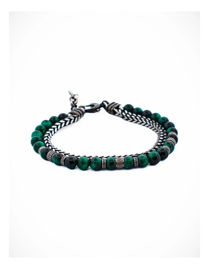 Stainless Steel Bead Bracelet image 1