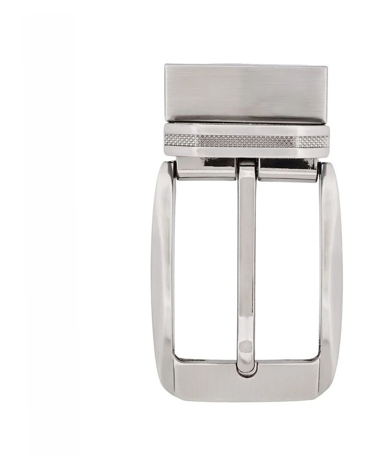 Light Brushed GunMetal Belt Buckle image 3