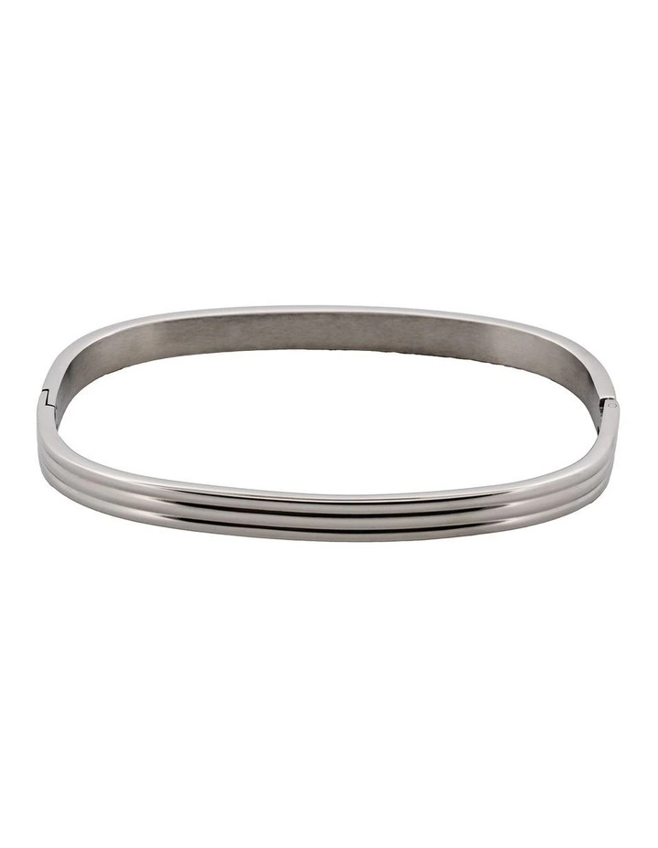Savage Stainless Steel Bangle image 1