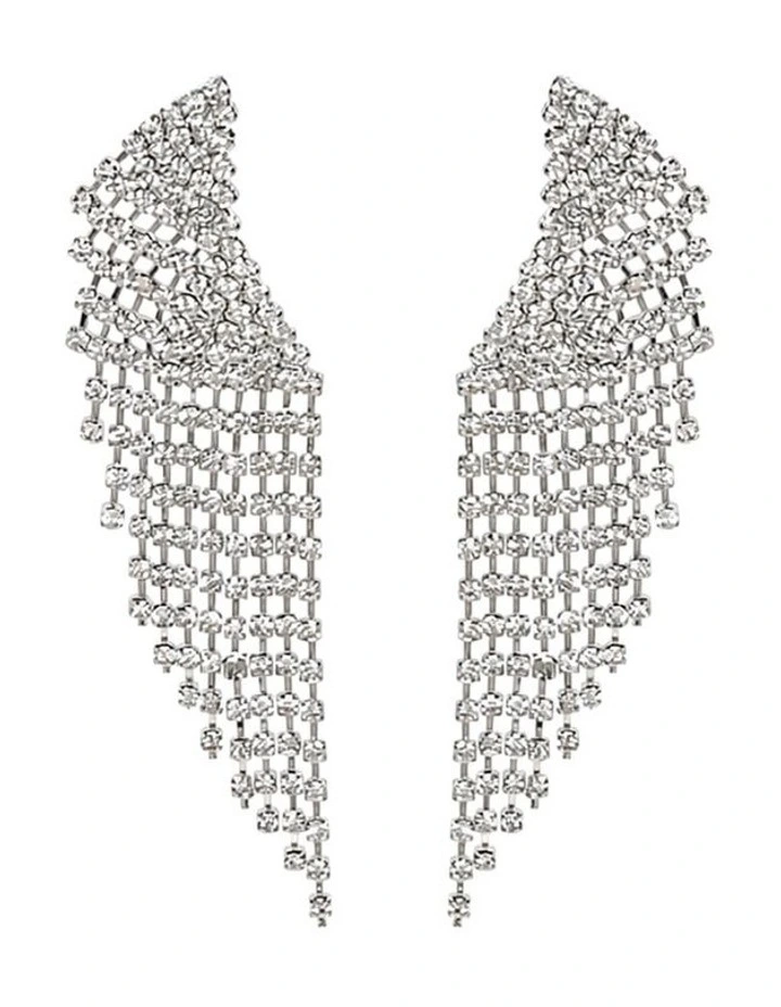 Lumina Diamante Fringe Earrings image 1
