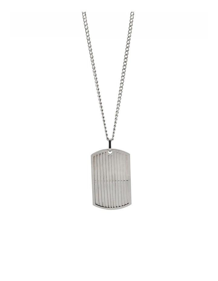 Cudworth Stainless Steel Dog Tag Pendant image 1