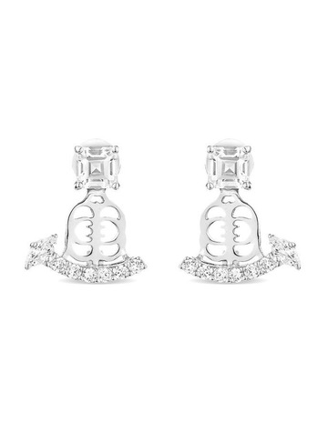 White Diamonds in Premium Silver Rhodium colour