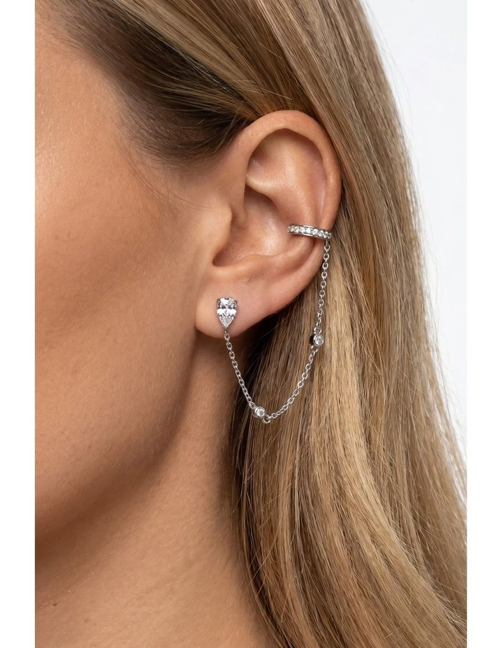 Pure Stud & Ear Cuff Set image 2