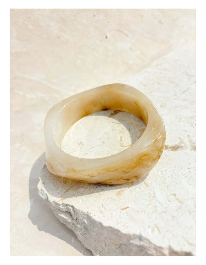 Lara Angular Bangle - Multi image 1