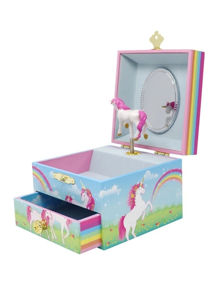 Stardust Unicorn Small Musical Jewellery Box image 2
