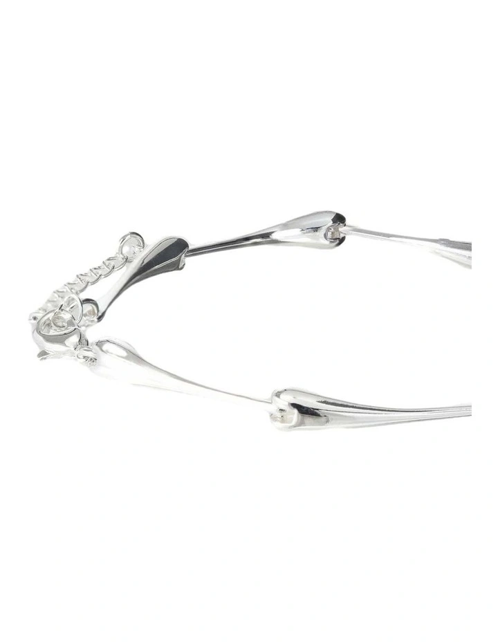 Chrome Sterling Silver Plated Bracelet image 3