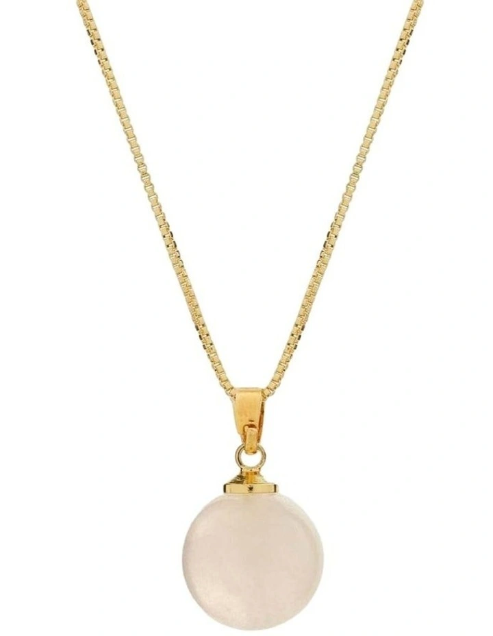 Lula Pink Quartz Necklace image 1