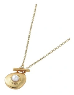 Victoria Matte Necklace - 18K Gold Plated