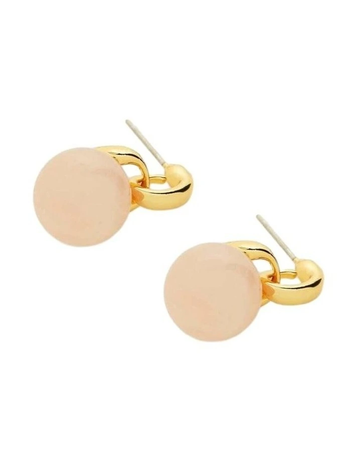 Lula Pink Quartz Earrings image 3