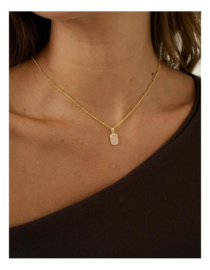 Wynter Rose Quartz Necklace image 2